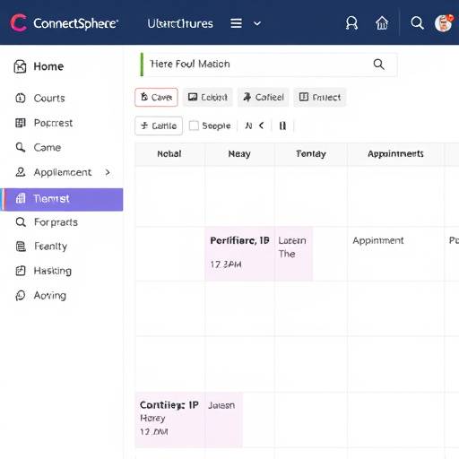 ConnectSphere Teams integrated calendar view